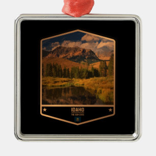 Ornamento De Metal Idaho