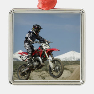 Ornamento De Metal Idaho, Corrida de Motocross, Corrida de Motociclet