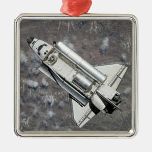 Ornamento De Metal Ideia aérea da descoberta do vaivém espacial