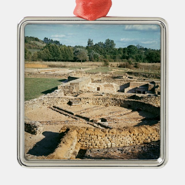 Ornamento De Metal Ideia dos banhos térmicos (Frente)