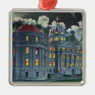 Ornamento De Metal Ideia exterior da academia santamente Bldg dos