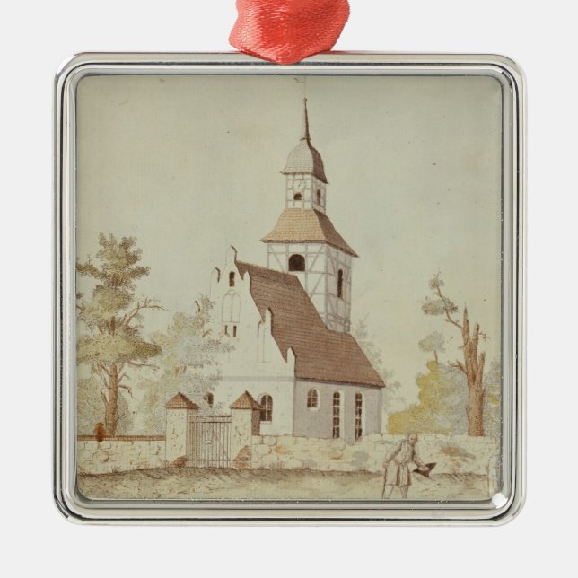 Ornamento De Metal Igreja em Pankow, Berlim (Frente)