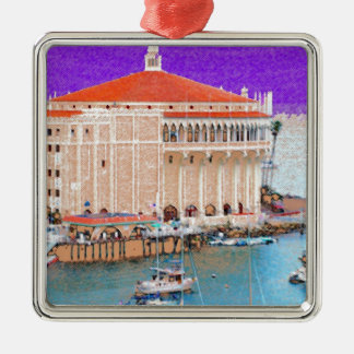 Ornamento De Metal Ilha de Catalina