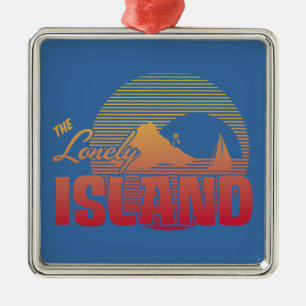 Ornamento De Metal Ilha de Dookie - cor