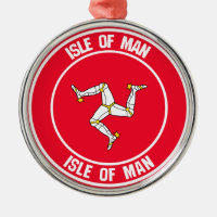 Ilha de Man Round Emblem