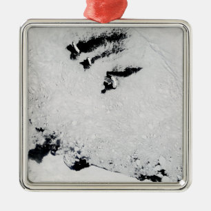 Ornamento De Metal Ilhas Balleny, perto da Antártica