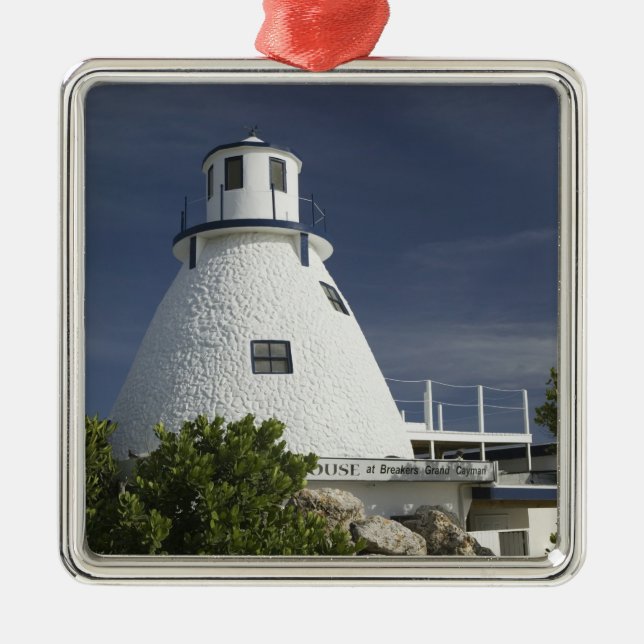 Ornamento De Metal ILHAS CAYMAN, GRAND CAYMAN, Frank Sound: Antigo (Frente)
