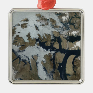 Ornamento De Metal Ilhas Rainhas Elizabeth