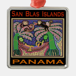 Ornamento De Metal Ilhas San Blas Panamá Mola