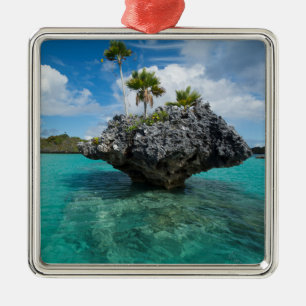 Ornamento De Metal Ilhotas em forma de Cogumelo em Fiji