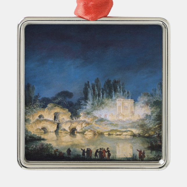 Ornamento De Metal Iluminação do Belvedere no (Frente)