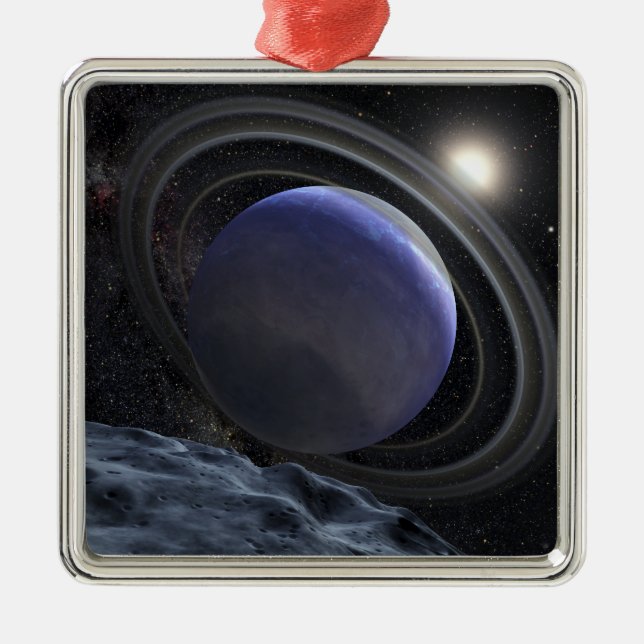 Ornamento De Metal Ilustração do artista (Frente)