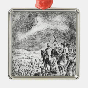 Ornamento De Metal Ilustração 'do ejercito do EL do en de Campana
