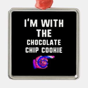 Ornamento De Metal Im Com Chocolate Chip Cookie Corantes De Torneio