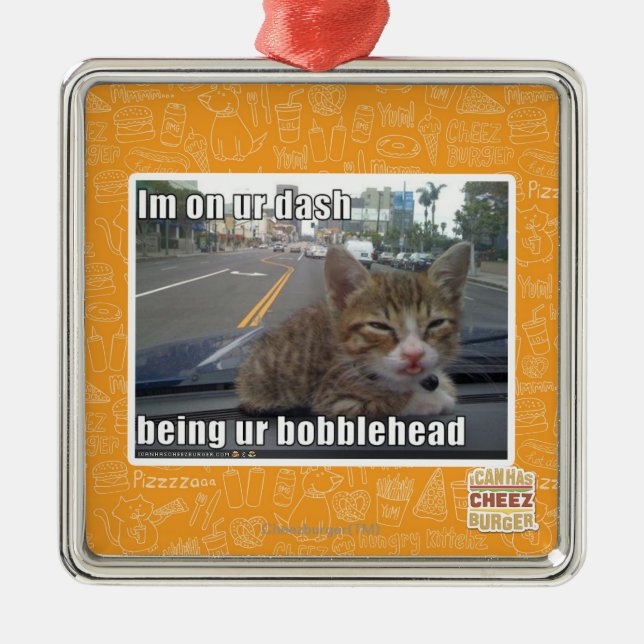 Ornamento De Metal Im no traço do ur (Frente)