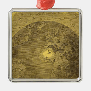 Ornamento De Metal Imagem do mundo
