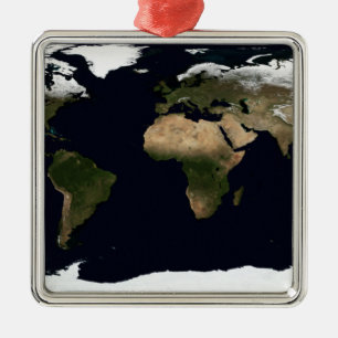 Ornamento De Metal Imagem global de nosso mundo