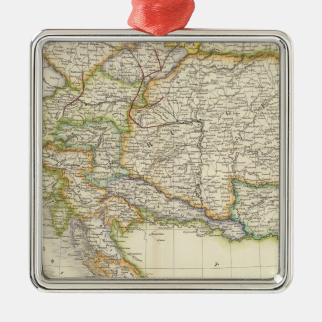 Ornamento De Metal Império Austríaco 2 (Frente)