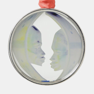 Ornamento De Metal Impressão africano Hakuna Matata Design