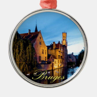 Ornamento De Metal Impressionante! Bruges medievais - Foto Pro