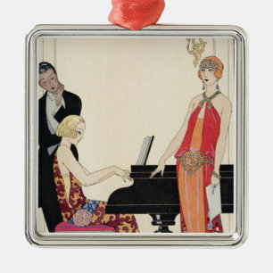 Ornamento De Metal Incantation, ilustração para 'Gazeta du Bon Ton'