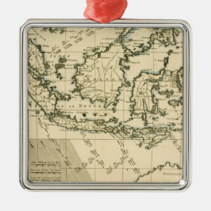 Ornamento De Metal Indonésia e as Filipinas