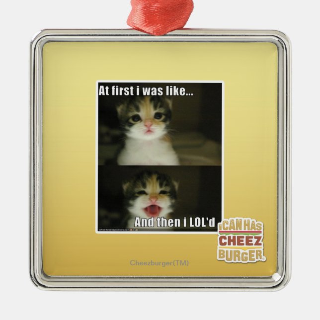 Ornamento De Metal Início no eu era como (Frente)