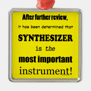 Ornamento De Metal Instrumento mais importante do sintetizador