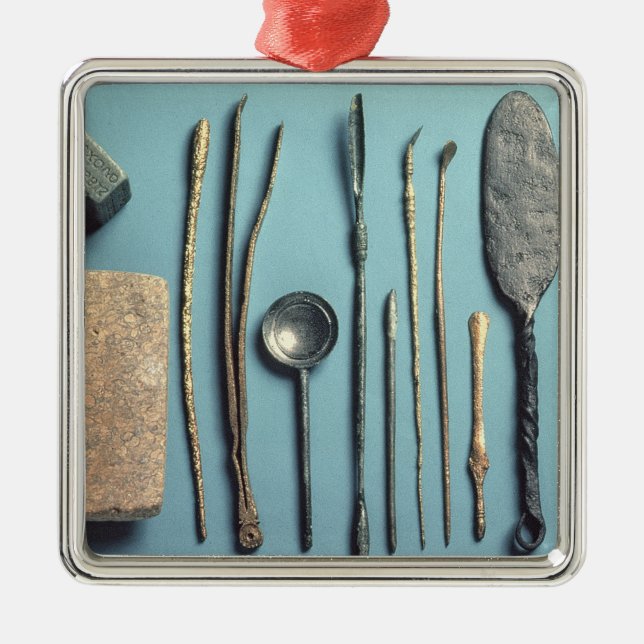 Ornamento De Metal Instrumentos cirúrgicos (Frente)