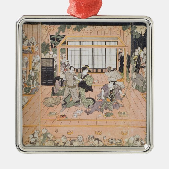 Ornamento De Metal Interior de um teatro (Frente)