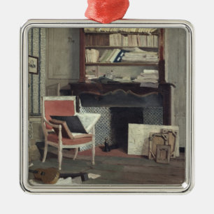 Ornamento De Metal Interior do estudo do doutor X