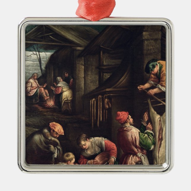 Ornamento De Metal Inverno c.1580 (Frente)