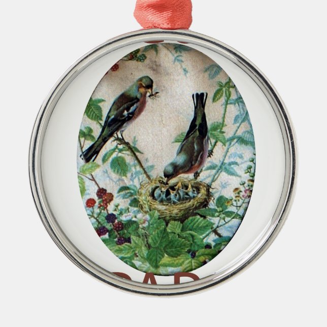 Ornamento De Metal Ir Papa (Frente)