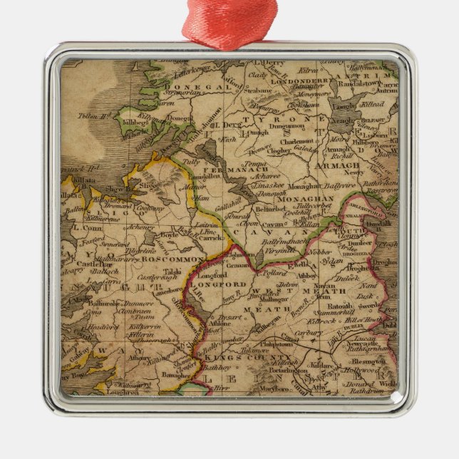 Ornamento De Metal Ireland 4 (Frente)