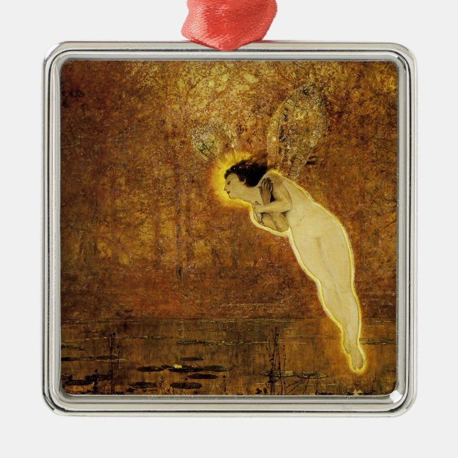 Ornamento De Metal Iris, Espírito do Arco-Íris (Frente)