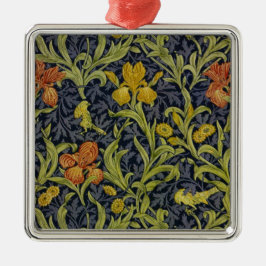 Ornamento De Metal Iris Pattern (por William Morris)