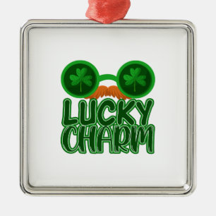 Ornamento De Metal Irish Lucky Charm