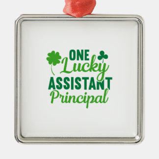 Ornamento De Metal Irish One Lucky Assistant Principal