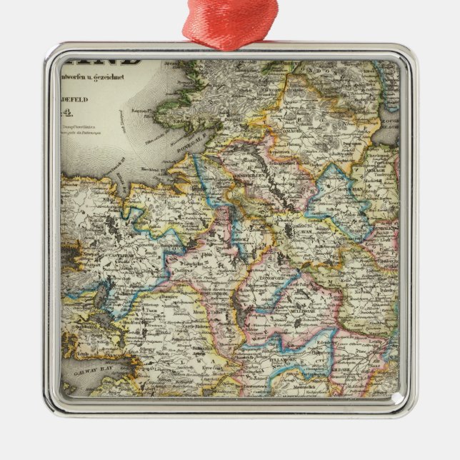 Ornamento De Metal Irlanda 13 (Frente)