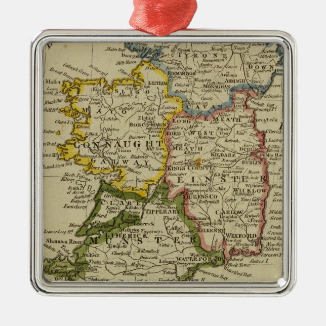 Ornamento De Metal Irlanda 19 (Frente)