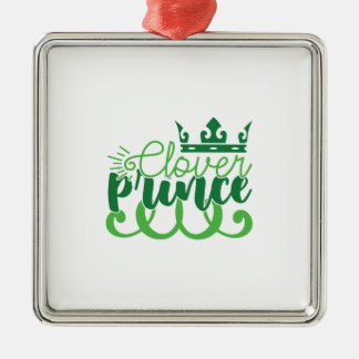 Ornamento De Metal Irlandês Clover Prince