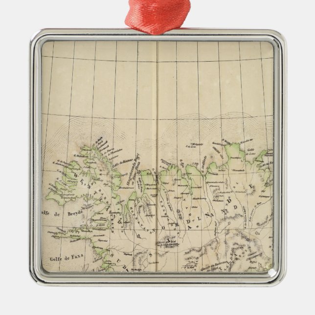 Ornamento De Metal Islândia, Europa (Frente)