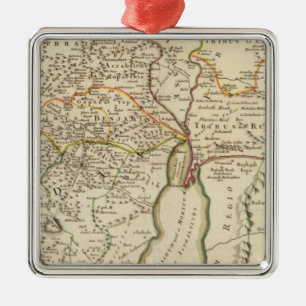 Ornamento De Metal Israel e Palestina