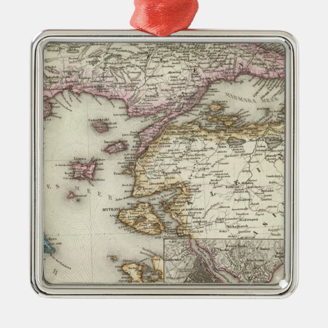 Ornamento De Metal Istambul, Turquia (Frente)