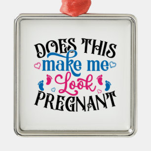 Ornamento De Metal Isto Faz-Me Parecer Grávida?