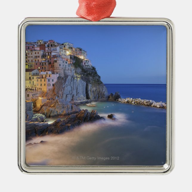 Ornamento De Metal Italia, Cinque Terre, província de Spezia do La, (Frente)