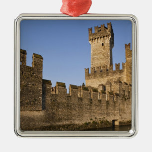 Ornamento De Metal Itália, Província de Brescia, Sirmione. Castelo