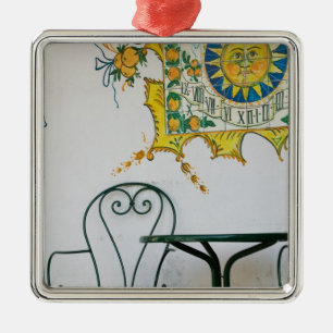 Ornamento De Metal ITÁLIA, Sicília, TAORMINA: Bam, Detalhes do Caf