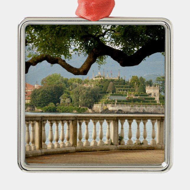 Ornamento De Metal Itália, Stresa, Lago Maggiore, Isola Bella (Frente)