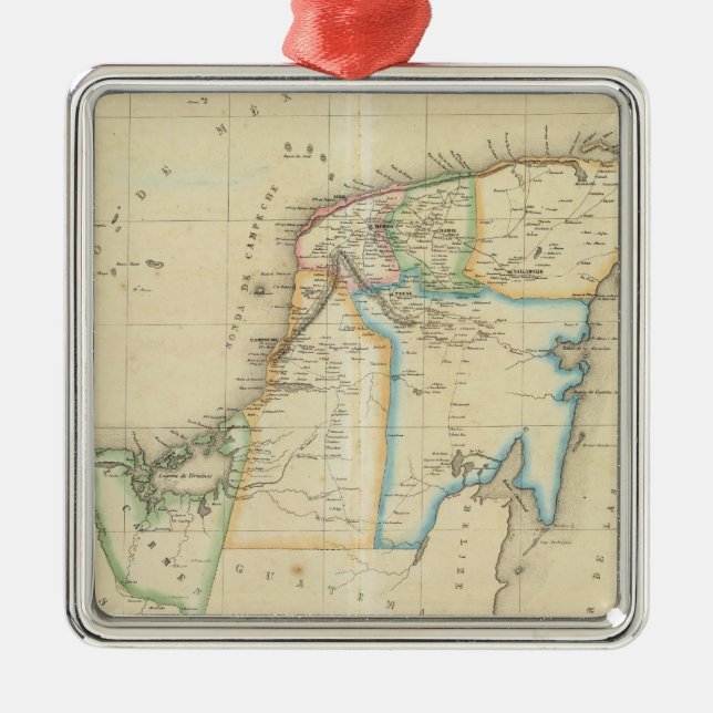 Ornamento De Metal Iucatão, México (Frente)